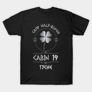 Cabin #19 in Camp Half Blood, Child of Tyche – Percy Jackson inspired design T-Shirt